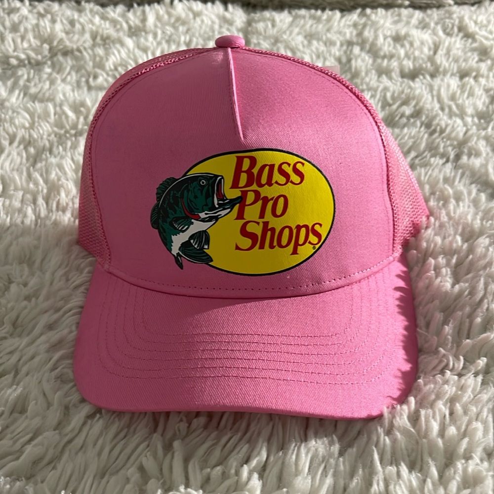 Pink Bass Pro Shops Hat